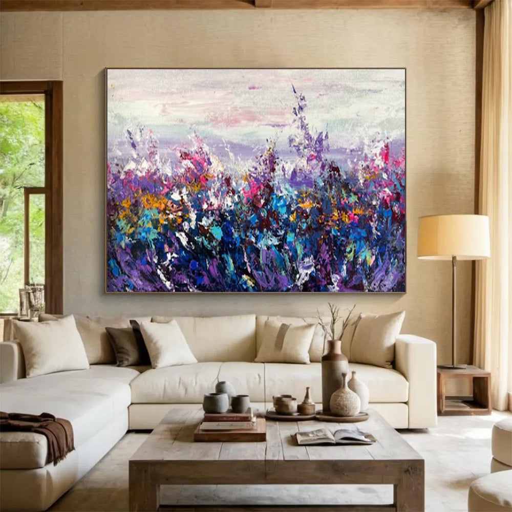 field abstract wall decor